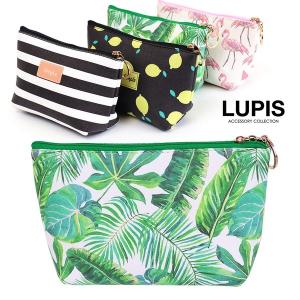 ポーチ 化粧ポーチ コスメポーチ トラベルポーチ リーフ