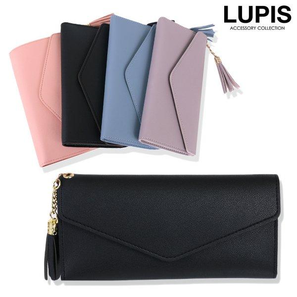 財布 レディース 長財布 三つ折り ウォレット フェイクレザー シンプル ルピス LUPIS