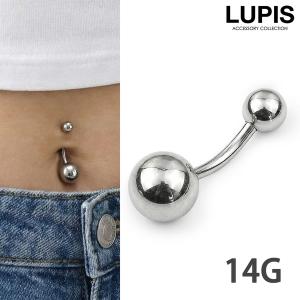 LUPIS（ルピス） ボディピアス 16G ストレートバーベル フラワー