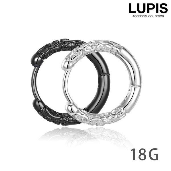 ボディピアス リング 18G ワンタッチ フープピアス ユニセックス LUPIS ルピス