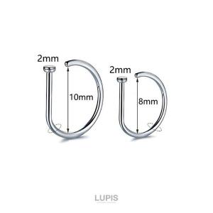 ボディピアス ノストリル 鼻ピアス フェイク ...の詳細画像2