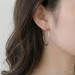 イヤリング フープイヤリング 痛くない 選べる...の詳細画像3