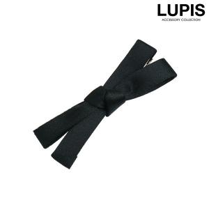 ヘアクリップ ヘアピン ヘアアクセサリー リボン 簡単 留めるだけ 大人っぽい 上品 かわいい ブラック 40代 ルピス lupis