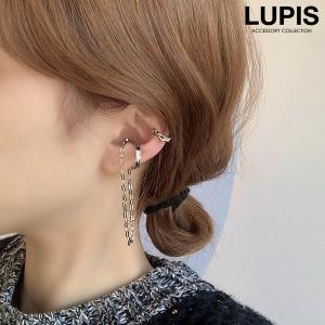 イヤーカフ 2個入り セット シルバー チェーン...の商品画像