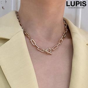 ネックレス マンテル チェーン ボリューム 大ぶり ごつめ