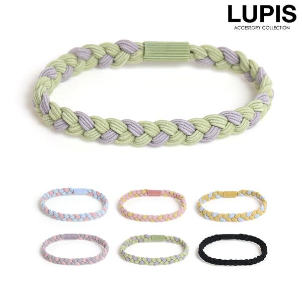 ヘアゴム ヘアアクセサリー 編み込み ミサンガ バイカラー しっかり 簡単装着 デイリー 学校 オフ...