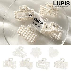 ヘアクリップ プチクリップ ヘアアクセサリー パール