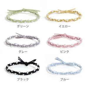 ヘアゴム ヘアアクセサリー パール 編み込み ...の詳細画像1