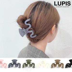 バンスクリップ ヘアクリップ ヘアアクセサリー うねうね