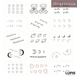 タトゥーシール レディース love 文字 筆記体 英字 ブラック おしゃれ かわいい シンプル ルピス LUPIS｜lupis