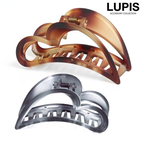 ヘアクリップ バンスクリップ ヘアアクセサリー ハートフレーム 大人っぽい 韓国っぽ ガーリー 大人...