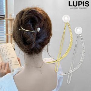 バレッタ ヘアアクセサリー カーブライン ムーン...の商品画像