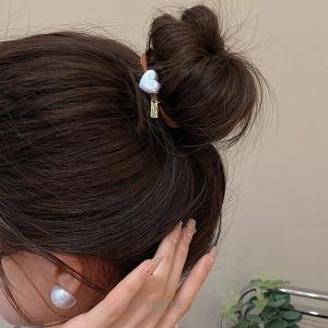 ヘアゴム ヘアアクセサリー ハート オーロラ ...の詳細画像2