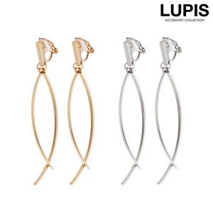 イヤリング カーブライン バー ロング シンプル...の商品画像