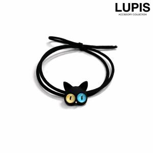 ねこちゃんヘアゴム 猫 ドライフラワー フラワー 髪飾り お花ネコ