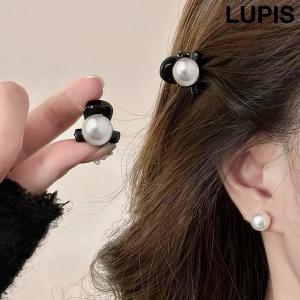 ヘアアクセサリー ヘアクリップ パール プチ ミニ 小さめ 前髪クリップ シンプル 上品 エレガント 華やか オケージョン 韓国 40代 ルピス 爆買