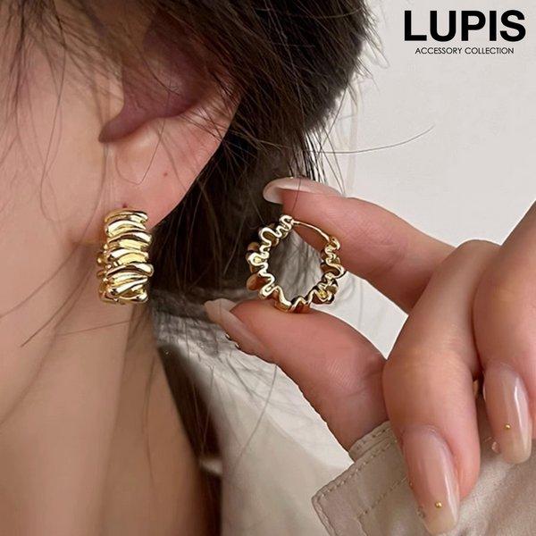 ピアス レディース フープピアス メタル 変形 ニュアンス モード クール おしゃれ 大人っぽ こな...