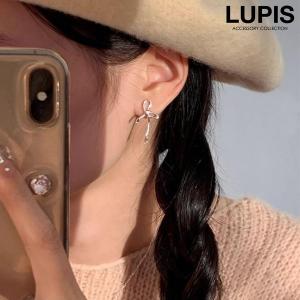 イヤリング ノンホールピアス レディース リボン...の商品画像