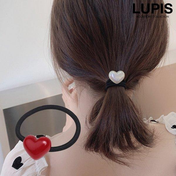 ヘアアクセサリー ヘアゴム ハート おしゃれ シンプル かわいい ガーリー フェミニン ワンポイント...