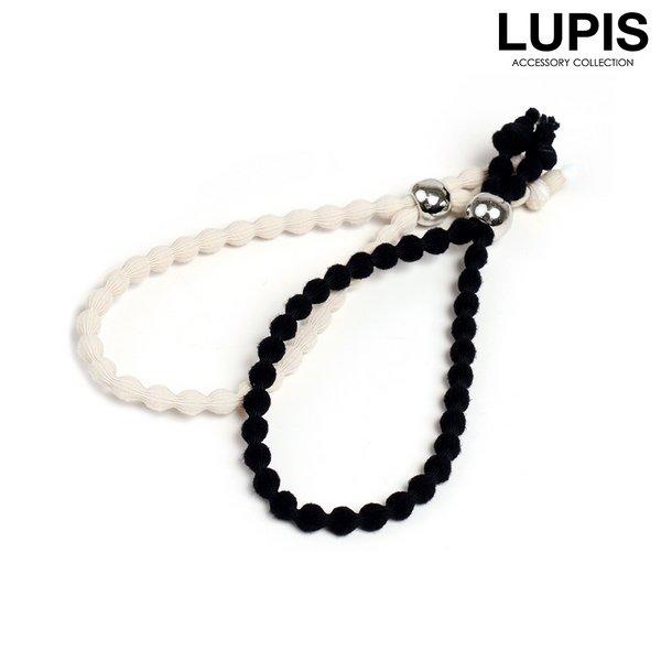 ヘアアクセサリー ヘアゴム シンプル ぽこぽこ メタルボール かわいい サイズ調節可能 しっかり結べ...