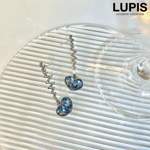 ピアス レディース ハート ハートビート 心電図 ジグザグ ドキドキ クール かわいい ガーリー カ...