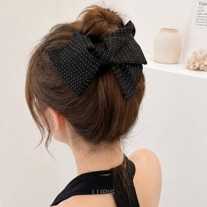 ヘアアクセサリー ヘアクリップ リボン バンス...の詳細画像1