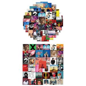 洋楽 アーティスト アルバムジャケット ステッ...の詳細画像2