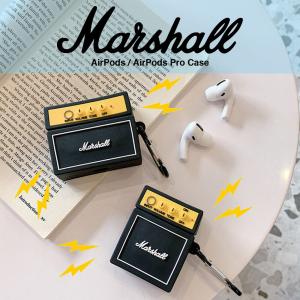 Marshall アンプ AirPods AirPods Pro ケース 第3世代 ブラック マーシャル エアポッズ プロ カバー ワイヤレス イヤホン ヘッドホン iPhone｜lupo