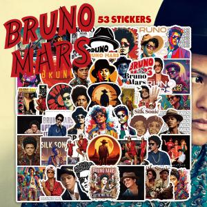 ブルーノマーズ Bruno Mars ステッカー 53枚セット PVC 防水 シール APT. アパトゥ ロゼ BLACKPINK ブラックピンク アーティスト ミュージシャン