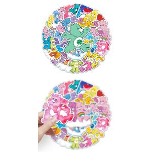 ケアベア ステッカー 50枚セット PVC 防...の詳細画像3