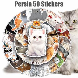 ネコ 品種別 ステッカー 50枚セット PVC...の詳細画像5