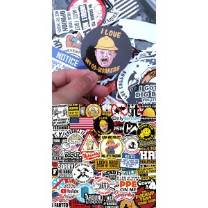 工事現場 ステッカー 55枚セット PVC 防...の詳細画像3
