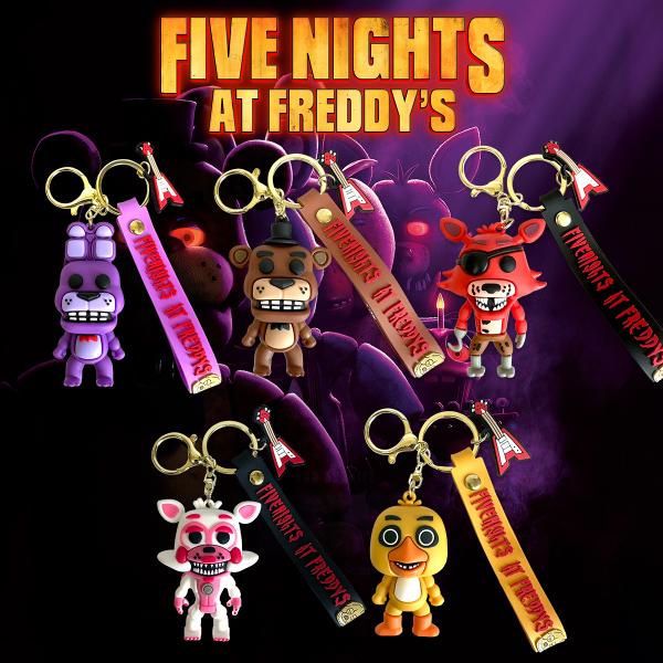 Five Nights at Freddy&apos;s キーホルダー ファイブナイツアットフレディーズ FN...