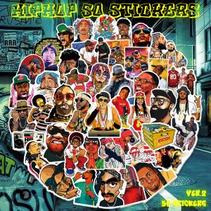 HIPHOP ヒップホップ ステッカー 53枚...の詳細画像4