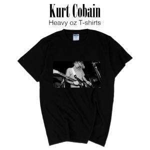 カートコバーン ヘヴィーウェイト Tシャツ (ギター) Nirvana 