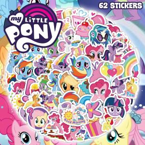 マイリトルポニー ステッカー 62枚セット My Little Pony PVC 防水 シール レインボー ファンシー カラフル パステル ゆめかわ 女児 おもちゃ ぬいぐるみ