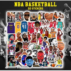 NBA バスケットボール ステッカー 50枚セ...の詳細画像1