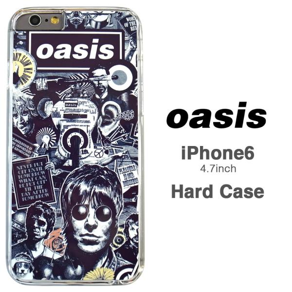 SALE Oasis オアシス iPhone6 iPhone6s ハードケース 液晶フィルム付き ロ...