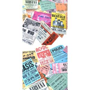 洋楽 ロックバンド ライブ チケット ステッカ...の詳細画像5