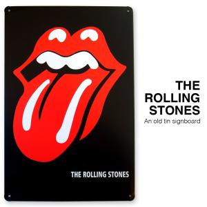 ザ ローリング ストーンズ The Rolling Stones ブリキ看板