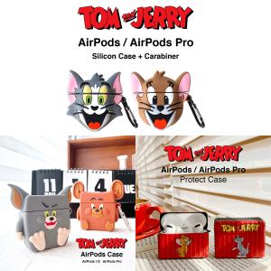 トムとジェリー フェイス AirPods AirPodsPro ケース エアポッズ
