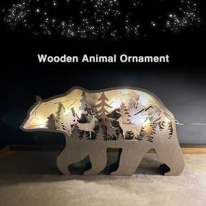 木彫りの熊の置物 吠熊 利作 5号 着色あり 北海道 きぼり くま お土産