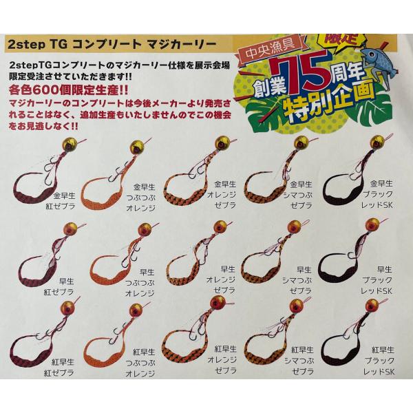 スタート　2stepTG コンプリート　展示会カラー　マジカーリー　60g