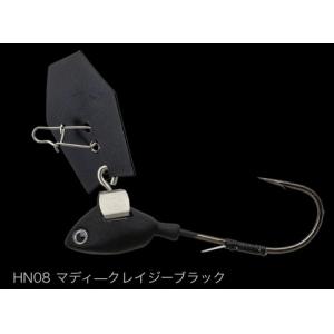 ノリーズ　フラチャットネイキッド　12g #HN08マディークレイジーブラック｜lure-shop-bb