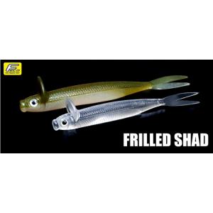*デプス　FRILLED SHAD　5.7inch(4/pac)　フリルドシャッド　5.7インチ