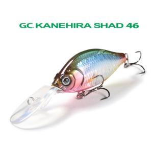 バス釣り用ハードルアー イッセイ G.C.カネヒラシャッド 46MR-SP 46mm