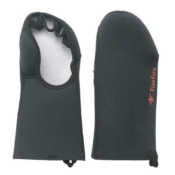 処分特価　ティムコ　フォックスファイヤー　シルバーコートクロロプレンハンドウォーマー　ブラック