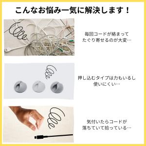 ケーブルホルダー マグネット ケーブルクリップ...の詳細画像3