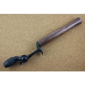 バスカヴィル ブッチャーグリップ ・本体ブラック/底部ブラック/縫い糸