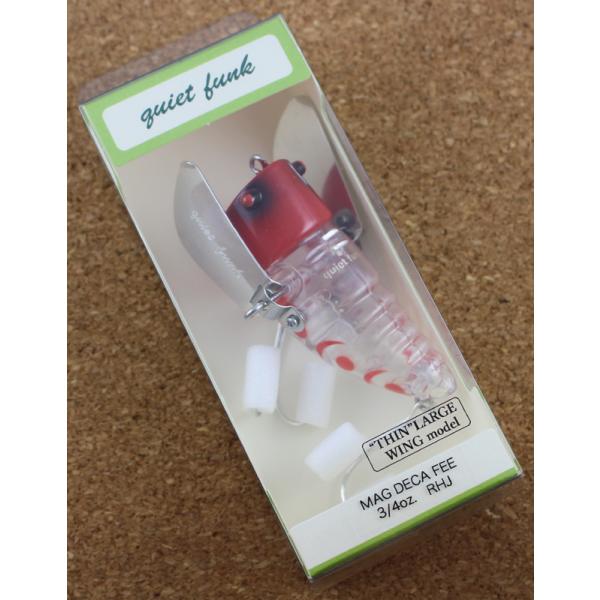 クワイエットファンク　マグデカフィー　RHJ　3/4oz　薄型羽根の “THIN” LARGE WI...
